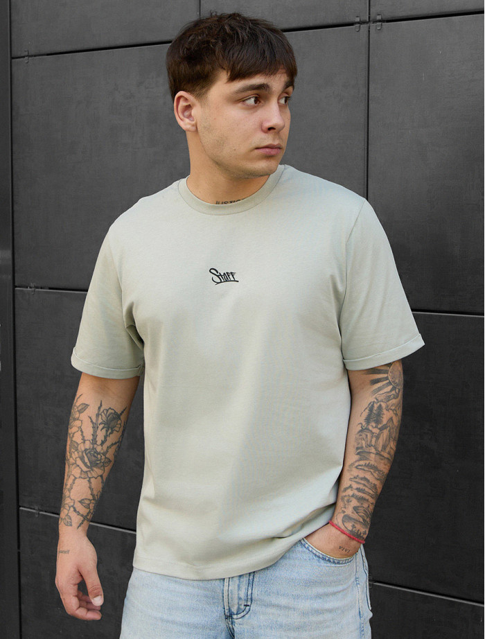 Koszulka Staff light olive logo