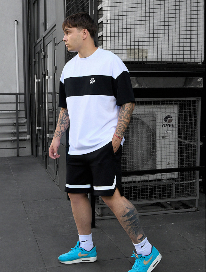 Komplet koszulka + spodenki Staff ft oversize