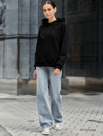 Damska bluza Staff black logo oversize