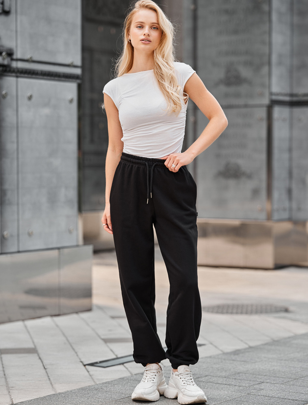 Spodnie dresowe Staff nova black