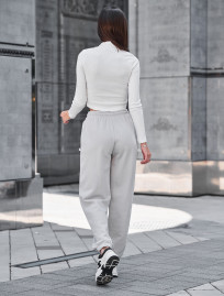 Spodnie dresowe Staff nova light gray