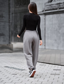 Spodnie dresowe Staff nova gray fleece