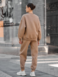 Damski dres Staff kora light brown oversize fleece