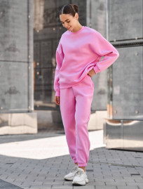 Damski dres Staff kora pink oversize fleece