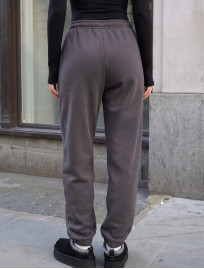 Spodnie dresowe Staff yo dark gray fleece