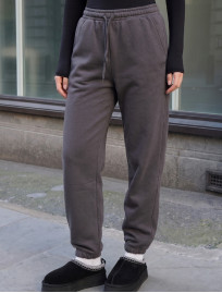 Spodnie dresowe Staff yo dark gray fleece