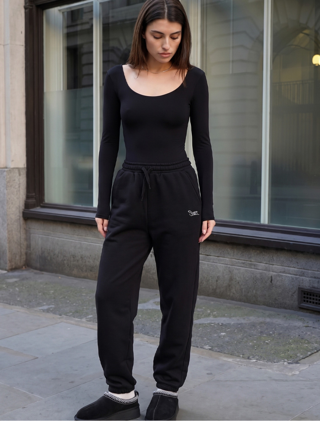 Spodnie dresowe Staff yo black fleece