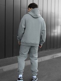 Dres Staff su light gray oversize fleece