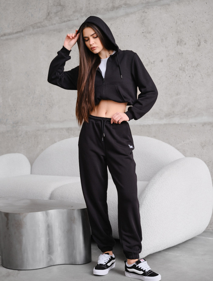 Spodnie Staff yo black logo