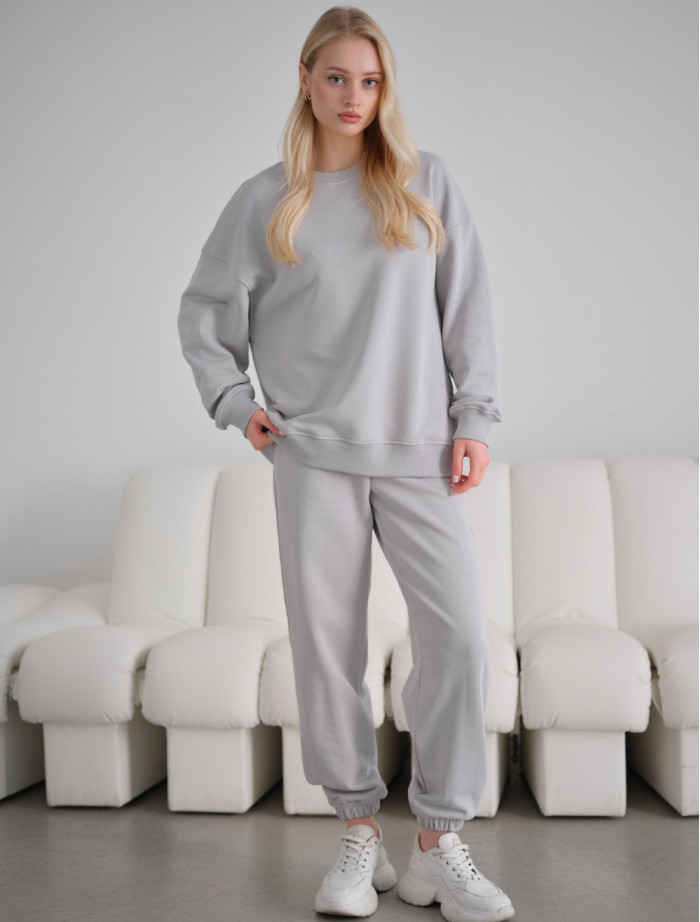 Damski dres Staff fa light gray oversize