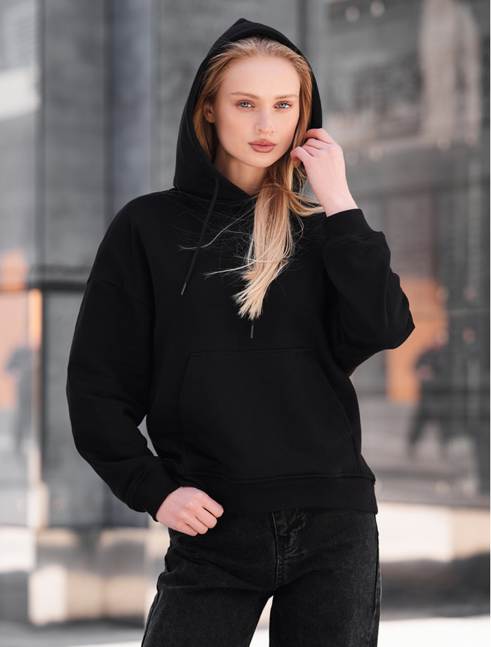 Bluza damska Staff vin black oversize