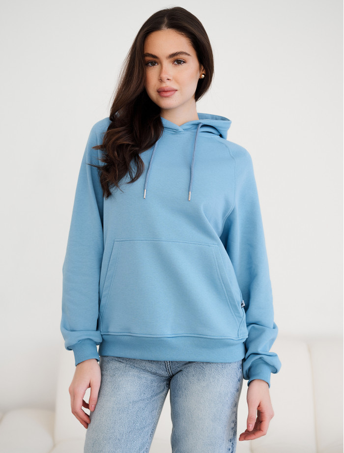 Damska bluza Staff am light blue oversize
