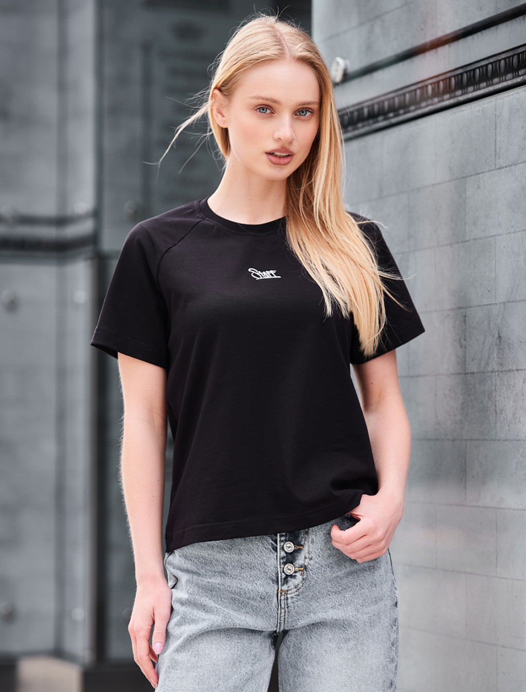 Koszulka damska Staff ice logo black