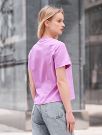 Koszulka damska Staff ice logo lilac