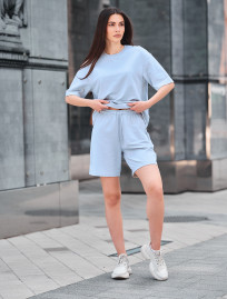 Komplet koszulka + spodenki Staff de light blue