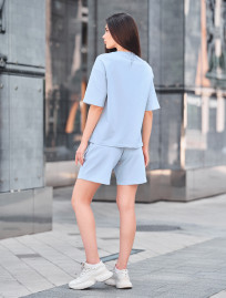 Komplet koszulka + spodenki Staff de light blue