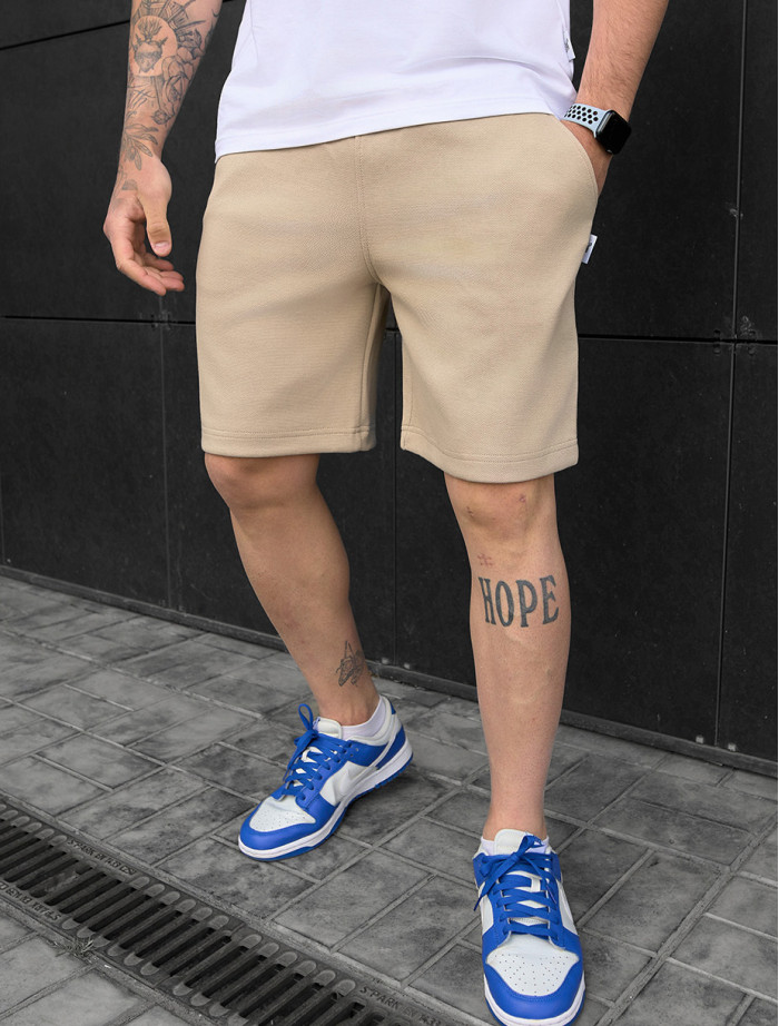 Spodenki Staff ro beige