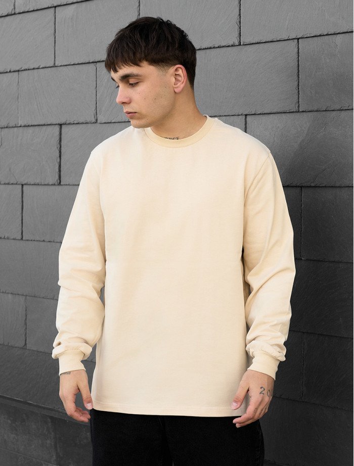 Longsleeve Staff milk oversize