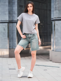 Koszulka Staff ice logo gray