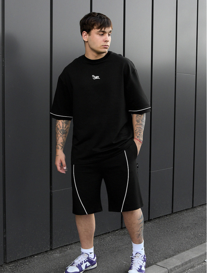 Komplet koszulka + spodenki Staff ax reflective