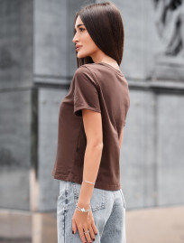Koszulka Staff cap light brown
