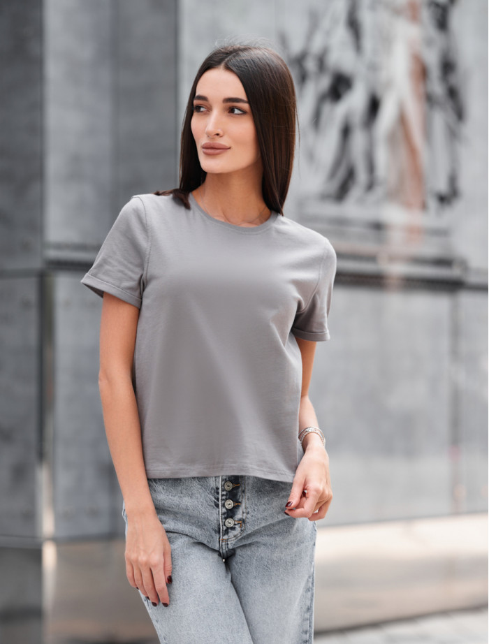 Koszulka Staff cap gray