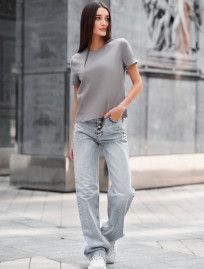 Koszulka Staff cap gray