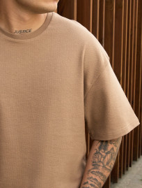 Koszulka Staff be brown oversize