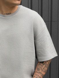 Koszulka Staff be gray oversize