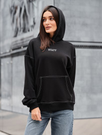 Bluza Staff ue black oversize