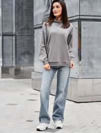 Bluza Staff ue gray oversize
