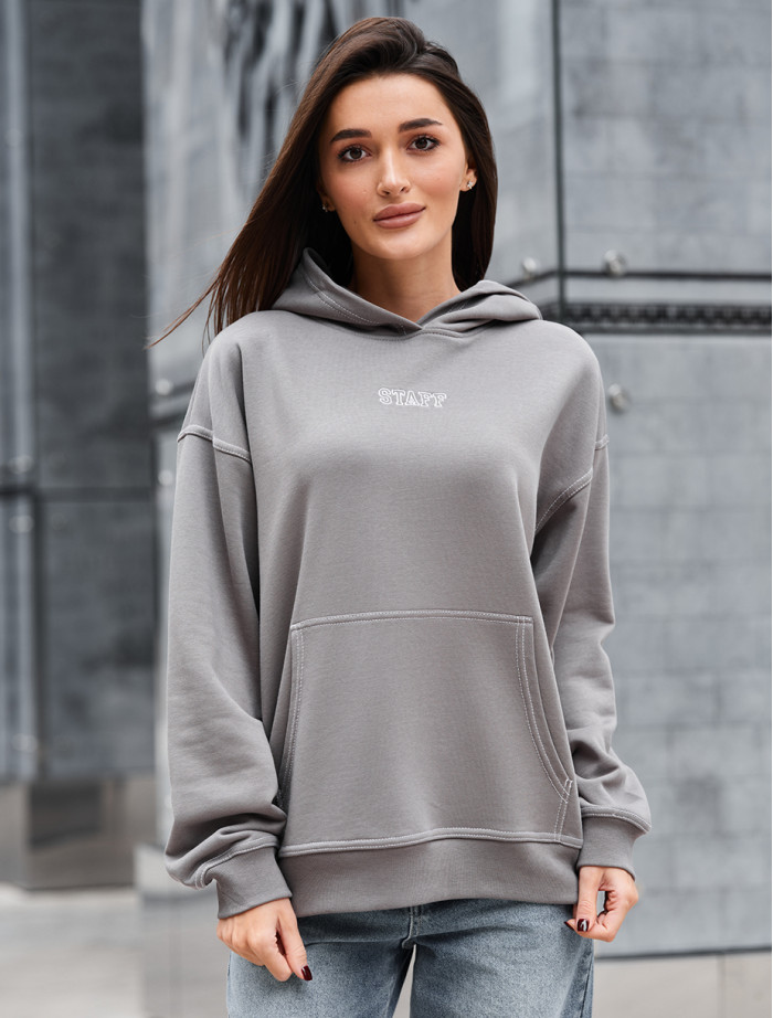 Bluza Staff ue gray oversize