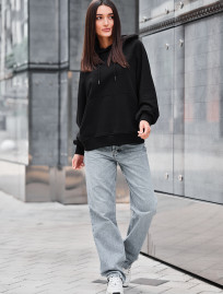 Bluza Staff amo black logo oversize