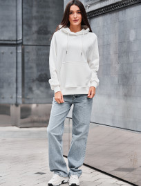 Bluza Staff amo white logo oversize