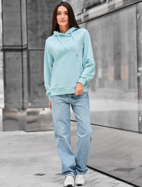 Bluza Staff amo light blue logo oversize