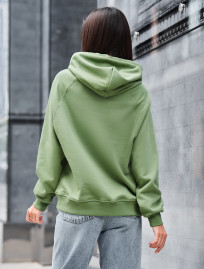 Bluza Staff amo green logo oversize