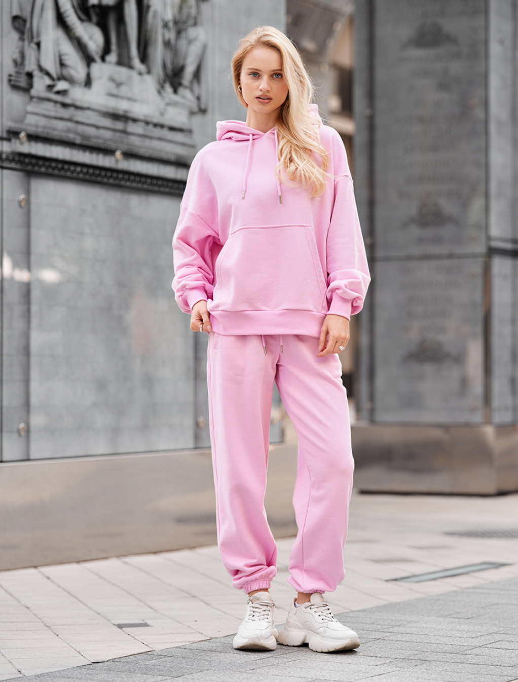 Dres Staff po pink oversize