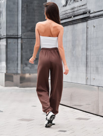 Spodnie sportowe Staff flexi brown