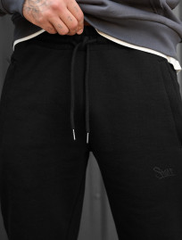 Spodnie sportowe Staff mil logo black
