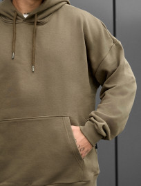 Bluza Staff brown oversize