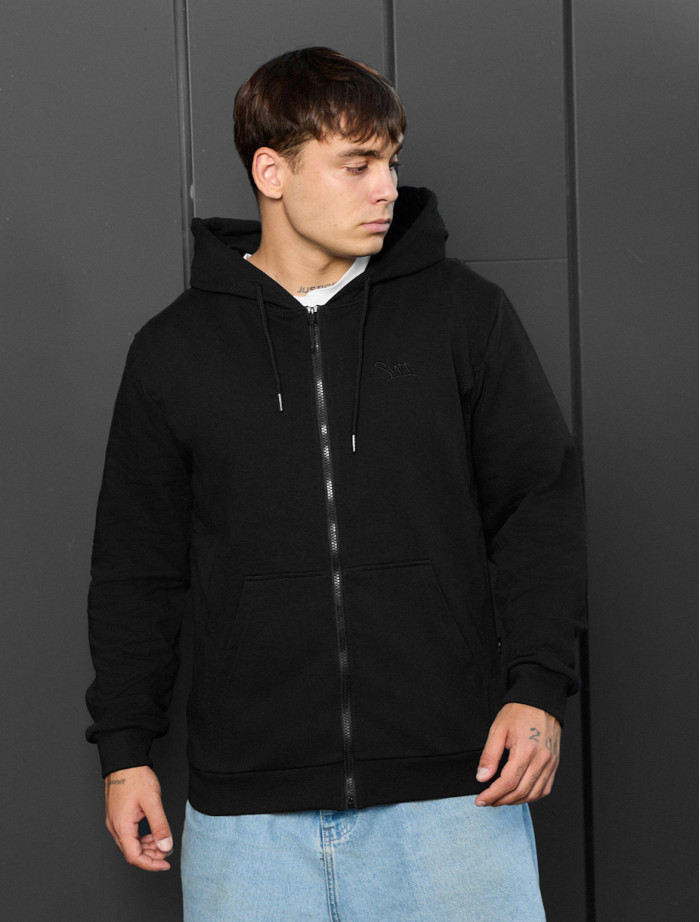 Bluza Staff zip black logo