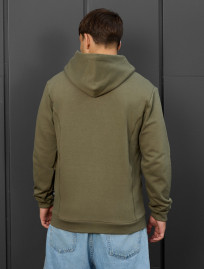 Bluza Staff zip khaki logo