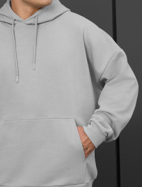 Bluza Staff light gray oversize