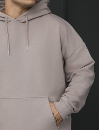 Bluza Staff light gray oversize