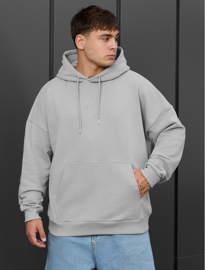 Bluza Staff light gray oversize