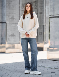 Bluza Staff amu milk oversize fleece