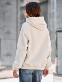 Bluza Staff amu milk oversize fleece