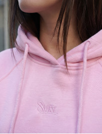 Bluza Staff amu pink oversize fleece