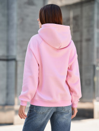 Bluza Staff amu pink oversize fleece