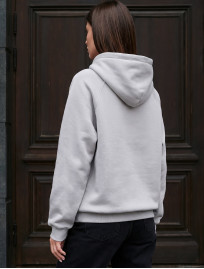 Bluza Staff amu light gray oversize fleece